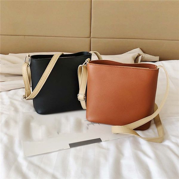 handbag 2019 women's fashion solid color bucket bag casual diagonal shoulder bag dropshipping bolsa feminina
handbag 2019 women's fashion solid color bucket bag casual diagonal shoulder bag dropshipping bolsa feminina