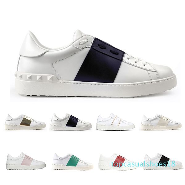 leather shoes for men women rivet sliver black green pink stripe leather walking casual shoes fashion sneakers size 36-46 t18
leather shoes for men women rivet sliver black green pink stripe leather walking casual shoes fashion sneakers size 36-46 t18