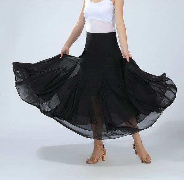 women girls ballroom dance skirt long swing modern standard waltz competition dance dress belly latin tango skirts, Black;red
women girls ballroom dance skirt long swing modern standard waltz competition dance dress belly latin tango skirts, Black;red