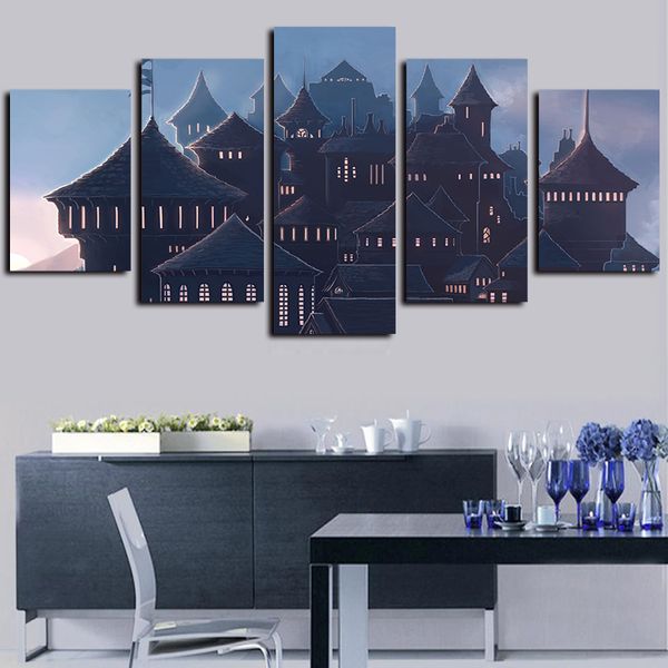 5 panels castle roof landscape artworks giclee modern canvas wall art abstract poster canvas print oil painting wall decor
5 panels castle roof landscape artworks giclee modern canvas wall art abstract poster canvas print oil painting wall decor