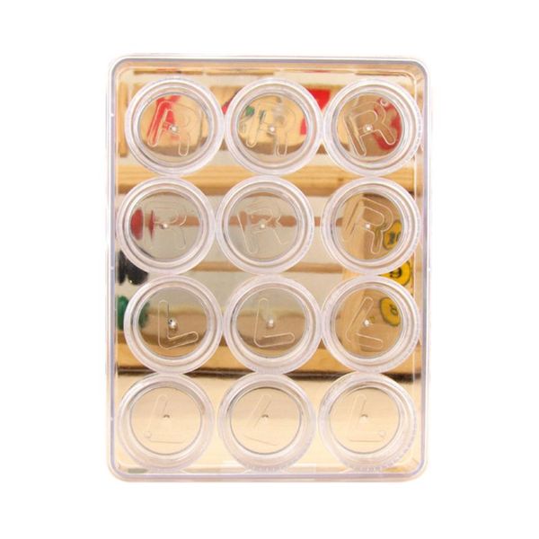 12 pcs/box high-definition beauty-pupil display box transparent clear contact lens case double boxes x7ya, Silver
12 pcs/box high-definition beauty-pupil display box transparent clear contact lens case double boxes x7ya, Silver