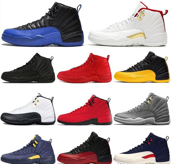 2020 game royal 12 12s men basketball shoes gym red black white university gold taxi flu game bulls athletic mens trainers sports sneakers, White;red
2020 game royal 12 12s men basketball shoes gym red black white university gold taxi flu game bulls athletic mens trainers sports sneakers, White;red