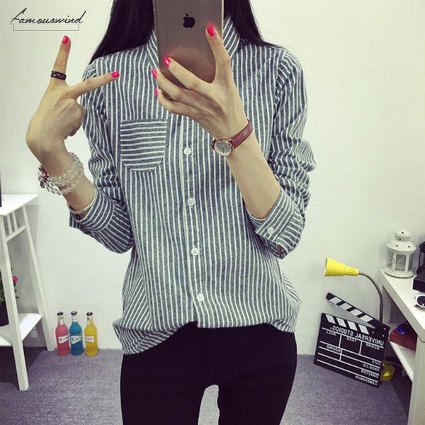 new fashion autumn women blouses long sleeve striped blouse shirt button women casual shirts female art youth student, White
new fashion autumn women blouses long sleeve striped blouse shirt button women casual shirts female art youth student, White