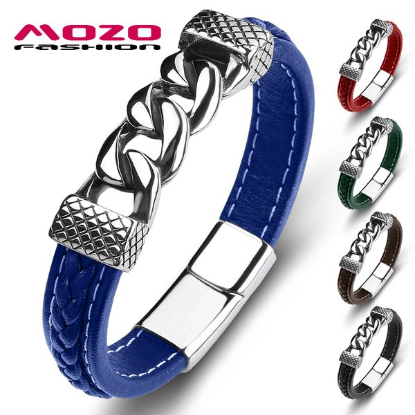 2020 new male bracelet genuine leather stainless steel buckle bangle fashion women jewelry blue, Golden;silver
2020 new male bracelet genuine leather stainless steel buckle bangle fashion women jewelry blue, Golden;silver