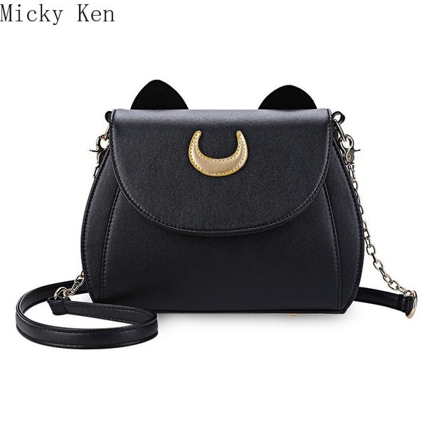 2019 summer sailor moon ladies handbag black cat shape chain shoulder bag pu leather women messenger crossbody small bag
2019 summer sailor moon ladies handbag black cat shape chain shoulder bag pu leather women messenger crossbody small bag