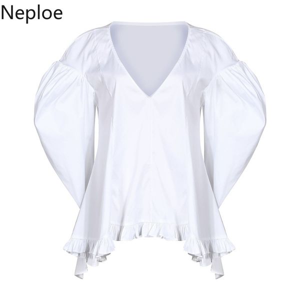 neploe sexy v образным вырезом рубашки женщин весна лето 2020 ретро мода длинные рукава puff женская блузка твердая casual женский топы 1a32, White
neploe sexy v образным вырезом рубашки женщин весна лето 2020 ретро мода длинные рукава puff женская блузка твердая casual женский топы 1a32, White