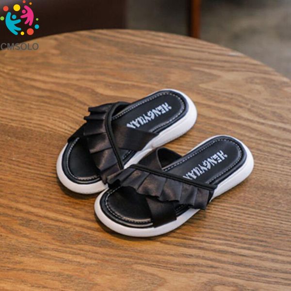 cmsolo children' slippers flat nons-slip satin kids slippers girls kids cute home shoes 2020 new summer baby' black red green, Black;grey
cmsolo children' slippers flat nons-slip satin kids slippers girls kids cute home shoes 2020 new summer baby' black red green, Black;grey