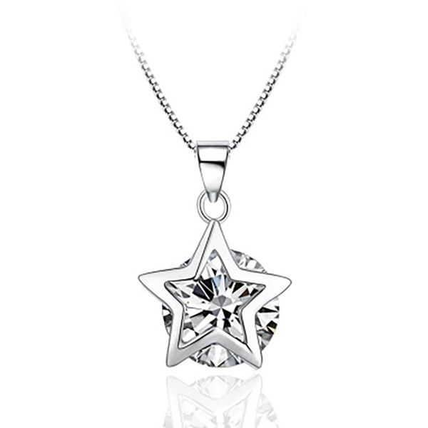 anenjery exquisite purple white zircon pendant necklace 925 sterling silver star women wedding necklace jewelry wholesale s-n368
anenjery exquisite purple white zircon pendant necklace 925 sterling silver star women wedding necklace jewelry wholesale s-n368