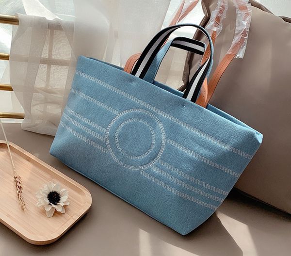 handbags shopping bag totes bag purse denim womens classic shoulder bag