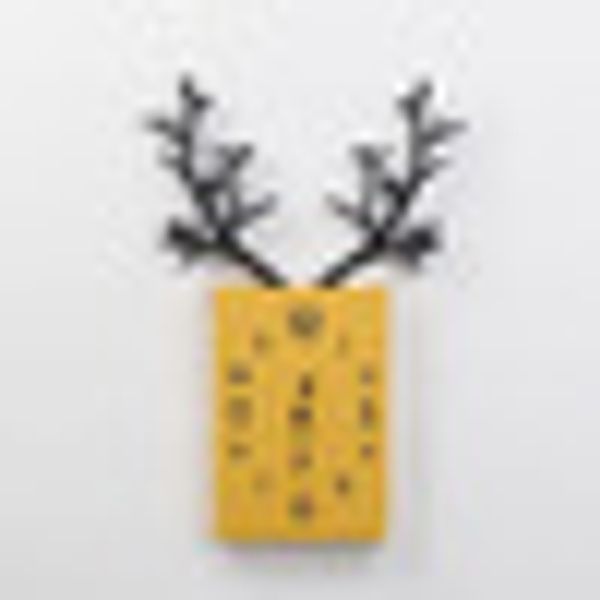 wall wooden wall clock decoration square hanging ornament antler 50*19*35cm décor creative durable
wall wooden wall clock decoration square hanging ornament antler 50*19*35cm décor creative durable