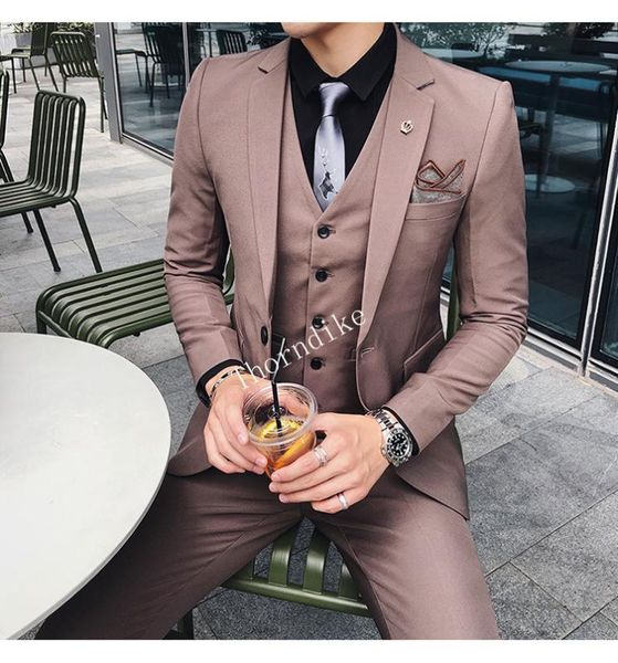 thorndike latest men's 3 pieces suit 2020 formal business notch lapel silm fit tuxedo groomsmen for wedding (jacket+vest+pants, White;black
thorndike latest men's 3 pieces suit 2020 formal business notch lapel silm fit tuxedo groomsmen for wedding (jacket+vest+pants, White;black
