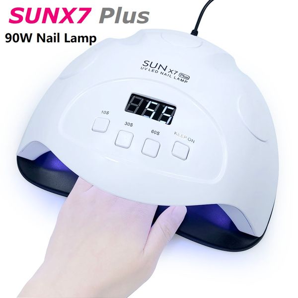 90w uv led nail lamp gel polish curing 4 timer uv lamp with smart sensor for manicure profession led nail dryer
90w uv led nail lamp gel polish curing 4 timer uv lamp with smart sensor for manicure profession led nail dryer