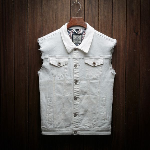 yuwaijiaren fashion jeans jacket men cowboy vest cotton loose single breasted multi-pocket sleeveless vest waistcoat, Black;white
yuwaijiaren fashion jeans jacket men cowboy vest cotton loose single breasted multi-pocket sleeveless vest waistcoat, Black;white