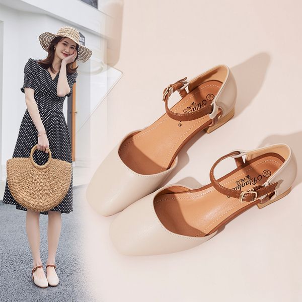 2020 new style thick-heeled student sandals, summer cool sandals, outdoor shoes with solid color buckle casual heel, Black
2020 new style thick-heeled student sandals, summer cool sandals, outdoor shoes with solid color buckle casual heel, Black
