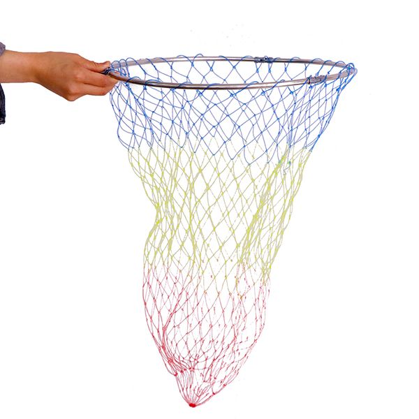 1pcs portable retractable stainless steel fishing landing net large brailer head round glue wire fishing mesh folding net bag
1pcs portable retractable stainless steel fishing landing net large brailer head round glue wire fishing mesh folding net bag