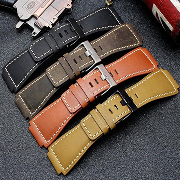 33*24mm convex end italian calfskin leather watch band for bell series br01 br03 strap watchband bracelet belt ross rubber man, Black;brown
33*24mm convex end italian calfskin leather watch band for bell series br01 br03 strap watchband bracelet belt ross rubber man, Black;brown