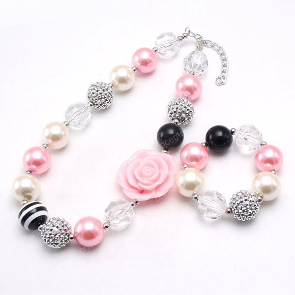 fashion girls beautiful flower beads necklace diy bracelets chunky bubblegum jewelry kids necklace for birthday gift, Silver
fashion girls beautiful flower beads necklace diy bracelets chunky bubblegum jewelry kids necklace for birthday gift, Silver