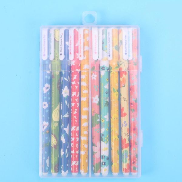 10 pcs kawaii gel pencils colored ink pens set cute for boy office school 0.38mm canetas stationery mini girl supplies writ e5o2
10 pcs kawaii gel pencils colored ink pens set cute for boy office school 0.38mm canetas stationery mini girl supplies writ e5o2