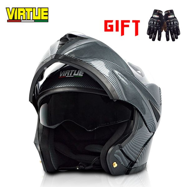 virtue new flip up racing helmet modular dual lens motorcycle helmet full face safe helmets casco capacete casque moto s m l xl
virtue new flip up racing helmet modular dual lens motorcycle helmet full face safe helmets casco capacete casque moto s m l xl