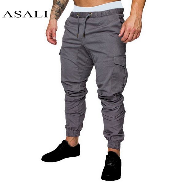 men pants hip joggers pants 2019 new male trousers multi-pocket sweatpants casual pockets solid color sweatpants hip hop, Black
men pants hip joggers pants 2019 new male trousers multi-pocket sweatpants casual pockets solid color sweatpants hip hop, Black