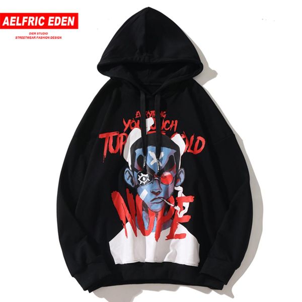aelfric eden japanese style printed mens hoodies streetwear harajuku hip hop pullover casual cotton oversized hooded sweatshirts, Black
aelfric eden japanese style printed mens hoodies streetwear harajuku hip hop pullover casual cotton oversized hooded sweatshirts, Black