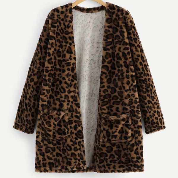 women's jackets cardigan ladies coat plus size formal women winter long sleeve casual fashion leopard suit jacket, Black;brown
women's jackets cardigan ladies coat plus size formal women winter long sleeve casual fashion leopard suit jacket, Black;brown