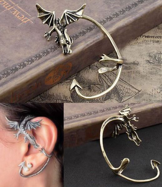 vintage retro gothic rock punk twine dragon shape ear cuff earring exaggeration earrings for women men earrings, Silver
vintage retro gothic rock punk twine dragon shape ear cuff earring exaggeration earrings for women men earrings, Silver