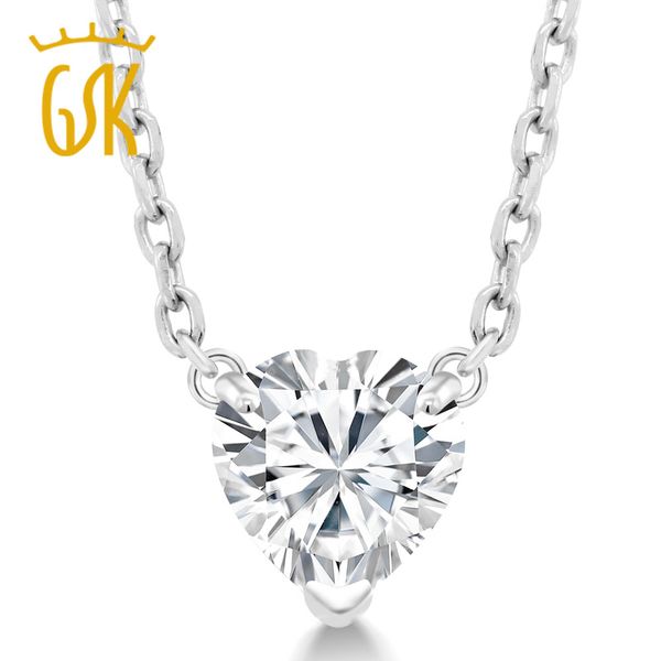 gemstoneking 0.54 ct heart shape white zirconia 925 sterling silver pendant with chain for women fine jewelry
gemstoneking 0.54 ct heart shape white zirconia 925 sterling silver pendant with chain for women fine jewelry