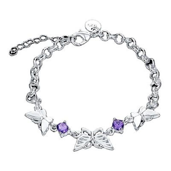 new fashion alloy hollow butterfly purple crystal pendant bracelet for women girls party daily life delicate bangle jewelry, Black
new fashion alloy hollow butterfly purple crystal pendant bracelet for women girls party daily life delicate bangle jewelry, Black