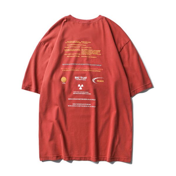 2020 summer mens letter printed oversized 100%cotton streetwear women red short sleeve couples loose tees, White;black
2020 summer mens letter printed oversized 100%cotton streetwear women red short sleeve couples loose tees, White;black