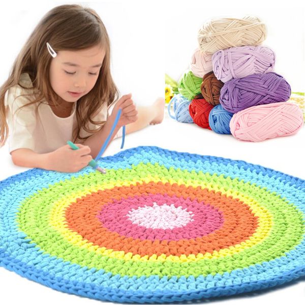 candy color 32 metre diy woven basket cotton yarn hand knitting crocheted blanket rag doll crochet yarn, Black;white
candy color 32 metre diy woven basket cotton yarn hand knitting crocheted blanket rag doll crochet yarn, Black;white