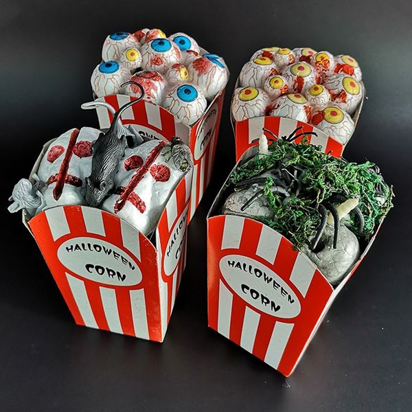 1 pcs halloween popcorn box eyeball mouse spider horror popcorn box prop for bar ghost house decoration party festive party supp
1 pcs halloween popcorn box eyeball mouse spider horror popcorn box prop for bar ghost house decoration party festive party supp