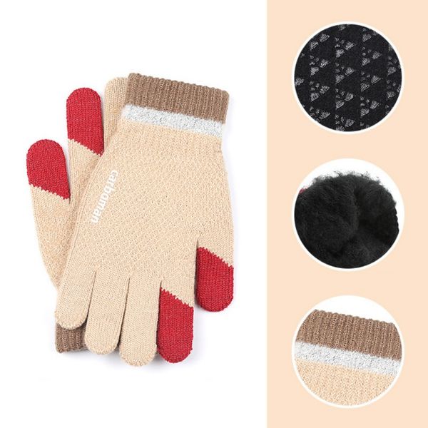 outdoor winter thick warm gloves non-slip plush lining knit gloves touch screen sports men and owmen
outdoor winter thick warm gloves non-slip plush lining knit gloves touch screen sports men and owmen