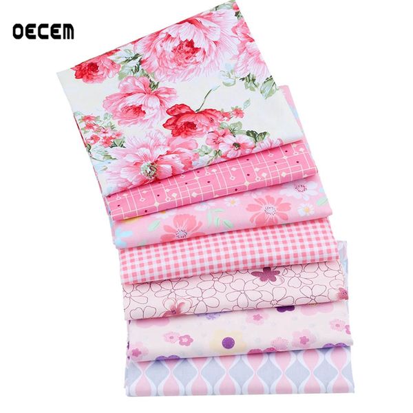 oecem pink floral cotton fabric patchwork fabric fat quarter bundles for sewing 7pcs/lot o2-7-17, Black;white
oecem pink floral cotton fabric patchwork fabric fat quarter bundles for sewing 7pcs/lot o2-7-17, Black;white