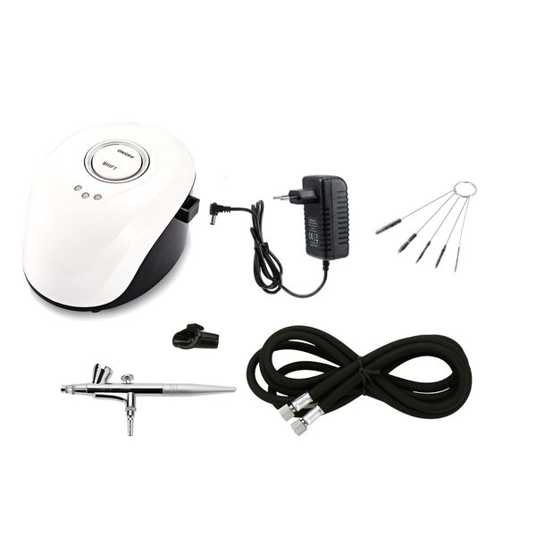 portable oxygen inject machine airbrush set small pump pen set air compressor kit art painting tattoo craft diy nail paint
portable oxygen inject machine airbrush set small pump pen set air compressor kit art painting tattoo craft diy nail paint