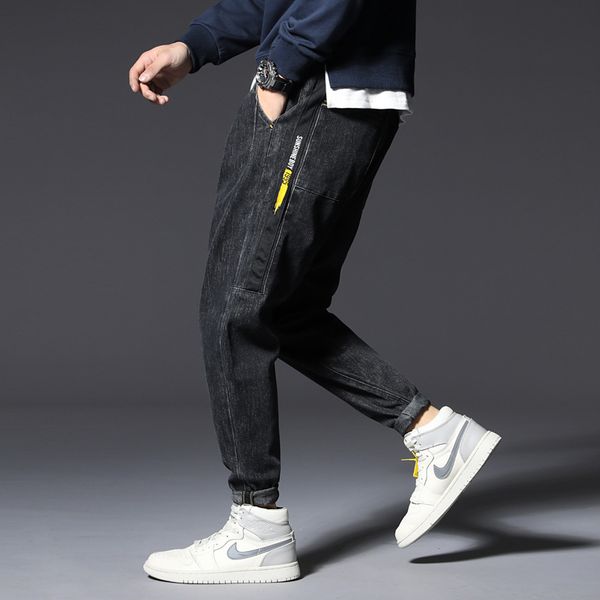popular brand large size men's wear autumn new style jeans men's elasticity loose-fit harem skinny pants plus-sized trouse, Blue
popular brand large size men's wear autumn new style jeans men's elasticity loose-fit harem skinny pants plus-sized trouse, Blue