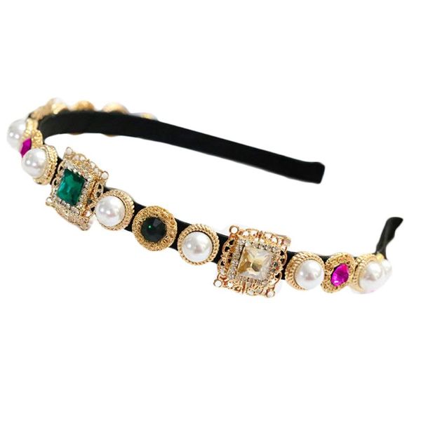 baroque vintage full jewelry embellished headband women banquet prom crown hair hoop colored alloy imitation diamond headpiece
baroque vintage full jewelry embellished headband women banquet prom crown hair hoop colored alloy imitation diamond headpiece