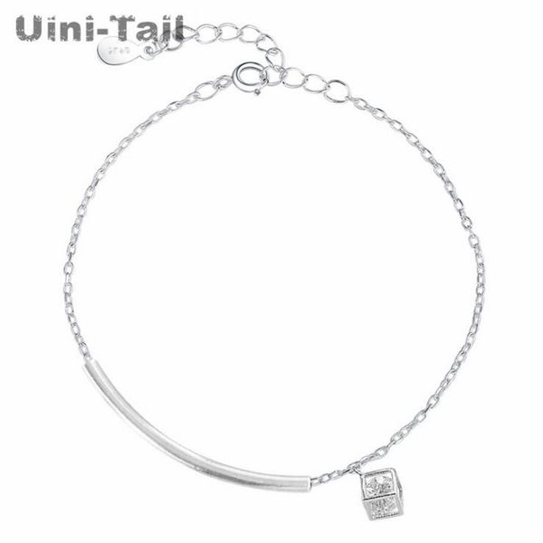 uini-tail new 925 sterling silver three-dimensional curved tube geometry cube bracelet temperament fashion trend jewelry, Black
uini-tail new 925 sterling silver three-dimensional curved tube geometry cube bracelet temperament fashion trend jewelry, Black