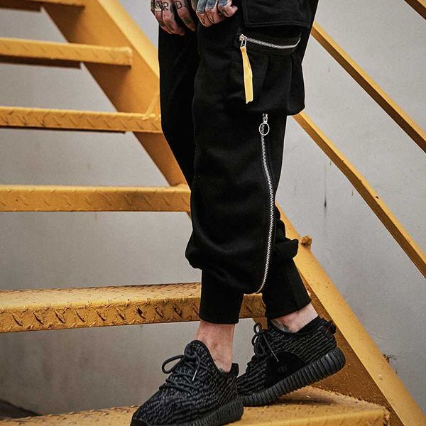thintenda 2020 fashion men hip hop pants high street pockets zipper harem pants men loose casual jogger trousers ankle tied pant, Black
thintenda 2020 fashion men hip hop pants high street pockets zipper harem pants men loose casual jogger trousers ankle tied pant, Black