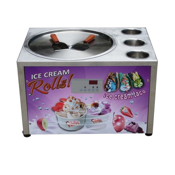 ent counter45cm (18 inches) single round ice pan with 3 tanks fried ice cream machine fry ice cream roll machine, auto defrost
ent counter45cm (18 inches) single round ice pan with 3 tanks fried ice cream machine fry ice cream roll machine, auto defrost