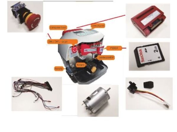 v8/x6 machine accessories electrical connection cable controller box memory card keyboard displayer for v8 key cutting machine
v8/x6 machine accessories electrical connection cable controller box memory card keyboard displayer for v8 key cutting machine