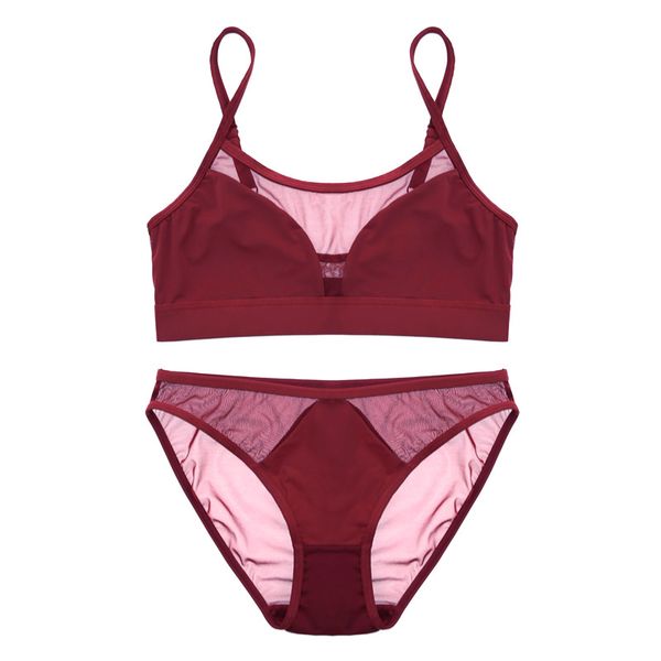 bras sets ymeng french ice silk ultra-thin anti-lighting no steel ring sponge comfortable breathable underwear bra set, Red;black
bras sets ymeng french ice silk ultra-thin anti-lighting no steel ring sponge comfortable breathable underwear bra set, Red;black