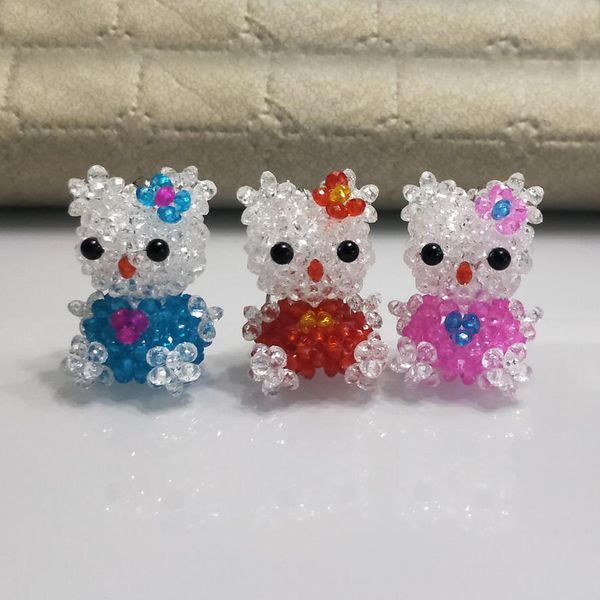 cute animal keychain gift lady ms. bag pendant handmade beaded kitten charm keychain jewelry children's gifts, Silver
cute animal keychain gift lady ms. bag pendant handmade beaded kitten charm keychain jewelry children's gifts, Silver