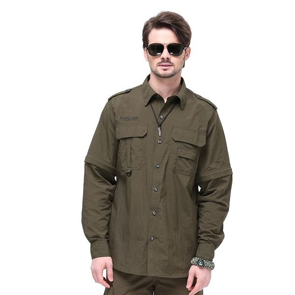 quick drying shirt polyamide fibre fabric breathable thin section removable sleeve outdoor hiking climbing men's sunscreen shirt, Gray;blue
quick drying shirt polyamide fibre fabric breathable thin section removable sleeve outdoor hiking climbing men's sunscreen shirt, Gray;blue