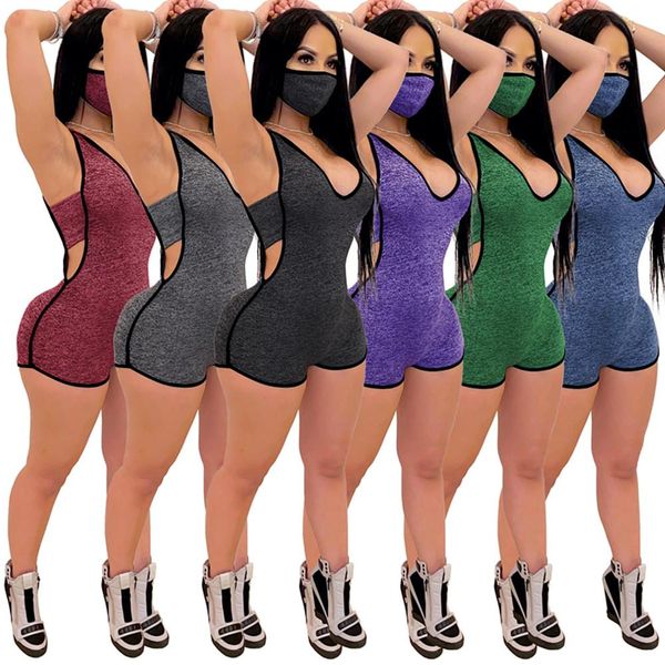Hot Latest Women Solid Cotton Jumpsuits INS Hot Style Two Pieces Sports Hooded Playsuits V Neck Sleeveless Skinny Shorts 6 Colors 2020 Summe
Hot Latest Women Solid Cotton Jumpsuits INS Hot Style Two Pieces Sports Hooded Playsuits V Neck Sleeveless Skinny Shorts 6 Colors 2020 Summe