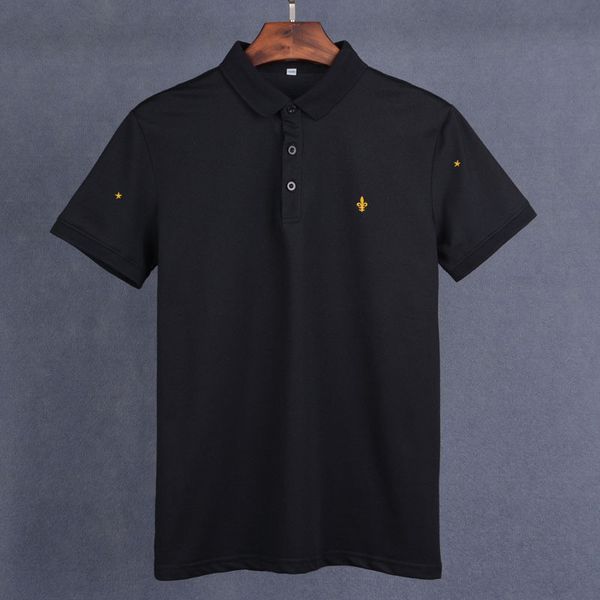 brand designer mens polos crown embroidered high fashion business casual solid breathable mens summer clothes, White;black
brand designer mens polos crown embroidered high fashion business casual solid breathable mens summer clothes, White;black