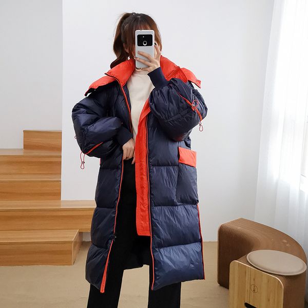 winter women's long down jacket long parkas 2020 new winter white duck down jackets women coats european clothing b17, Black
winter women's long down jacket long parkas 2020 new winter white duck down jackets women coats european clothing b17, Black