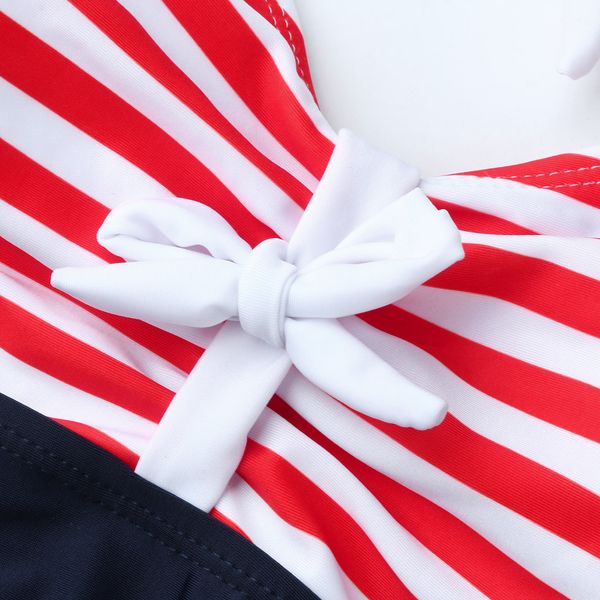

pregnant swimsuit clothes summer striped straps split swimsuit independent day maternity swimsuit 4th of july bathing suit#g45us, White