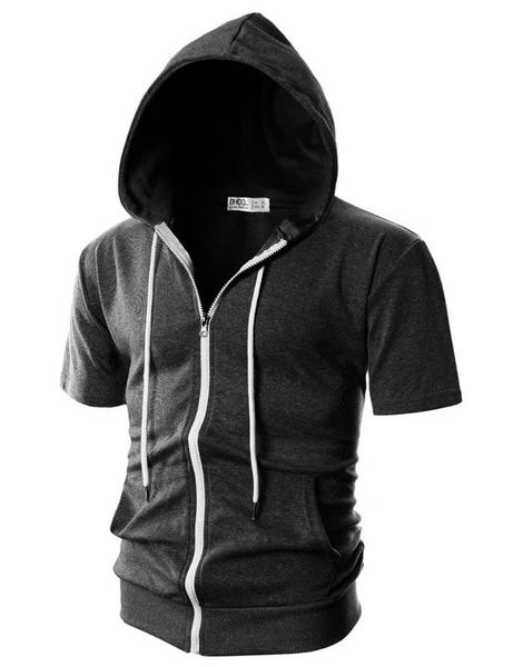 summer casual mens short sleeves hoodies male hooded sweatshirts cool solid color men sportswear streetwear plus size, Black
summer casual mens short sleeves hoodies male hooded sweatshirts cool solid color men sportswear streetwear plus size, Black