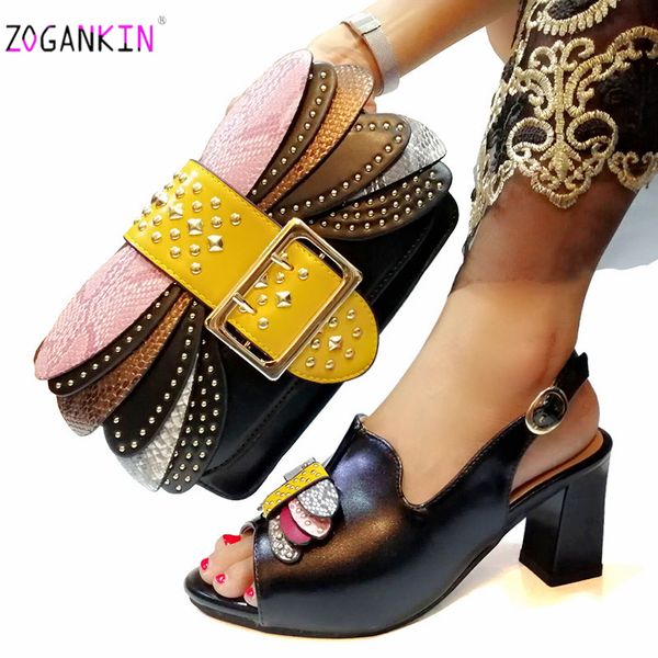 summer new design elegant black color shoes and bag to match set italian ladies comfortable heels for royal wedding party
summer new design elegant black color shoes and bag to match set italian ladies comfortable heels for royal wedding party